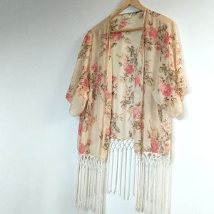 Floral cover-up